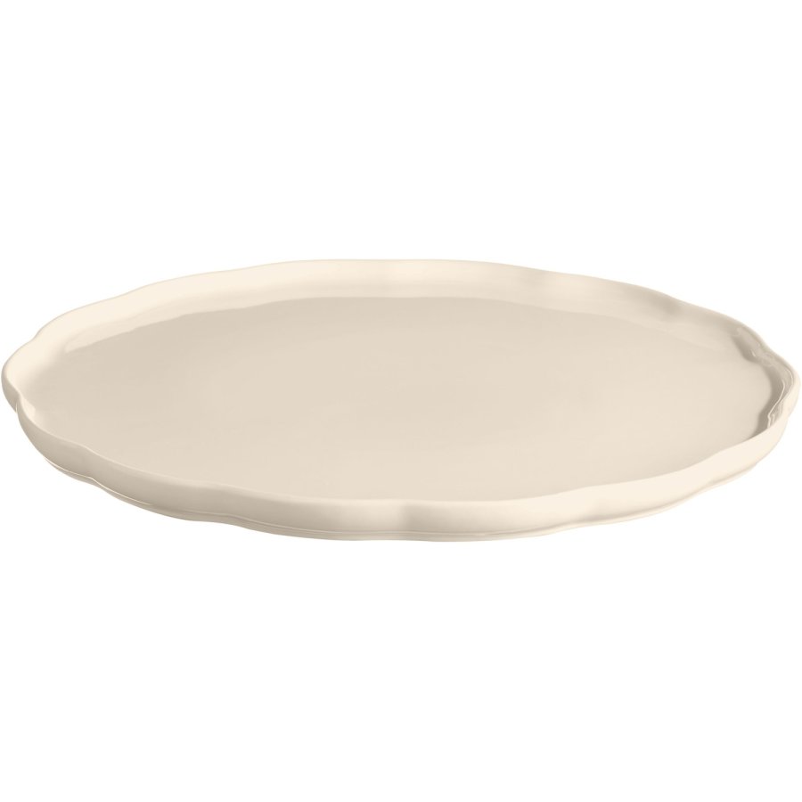 Emile Henry Madeleine Serveringsfad �31 cm, Creme
