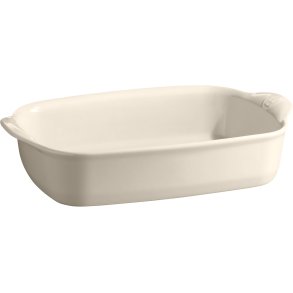 Emile Henry Fad 19x30 cm, Creme