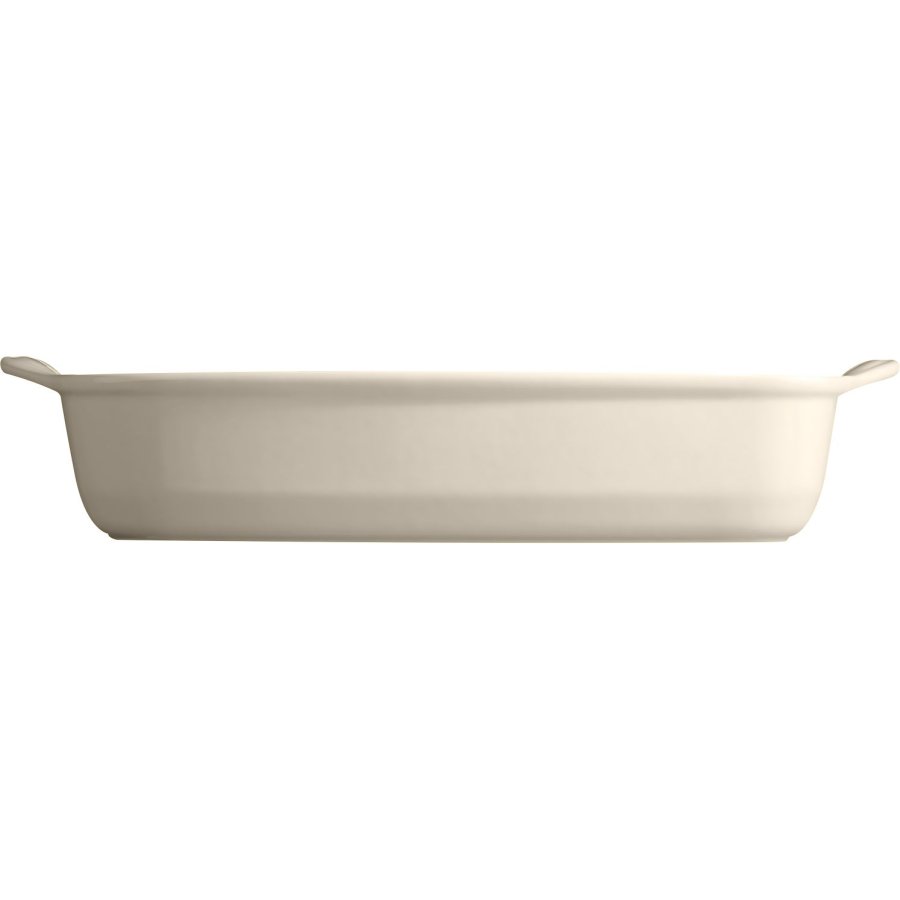 Emile Henry Fad 28x42,5 cm, Creme