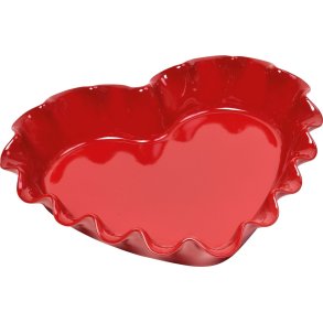 Emile Henry Bageform 29x33 cm, R�d