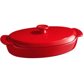 Emile Henry Stegegryde 17,5x30,5, R�d