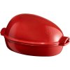 Emile Henry Stegeso 27,5x41,5 cm, R�d