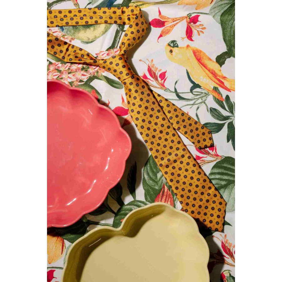 Emile Henry Madeleine Bageform Hjerteformet 24,5x26,5 cm, Bubblegum