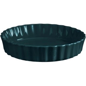 Emile Henry T�rteform �24 cm, Petrol