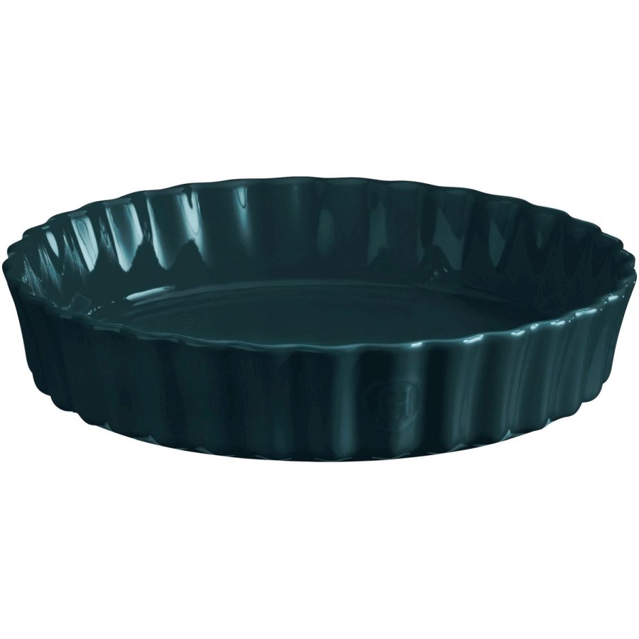 Emile Henry T�rteform �24 cm, Petrol