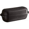 Emile Henry Br�dform 16x39,5 cm, Sort