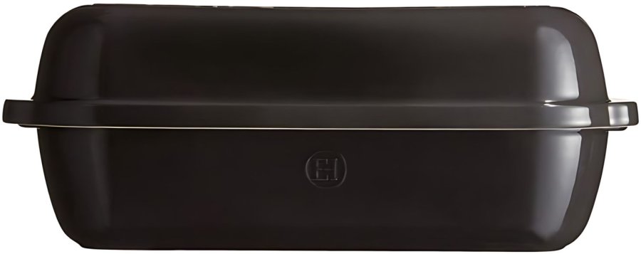 Emile Henry Br�dform 16x39,5 cm, Sort