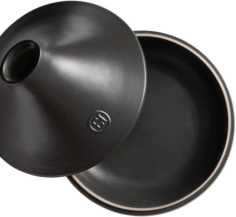 Emile Henry Tagine �34 cm, Sort