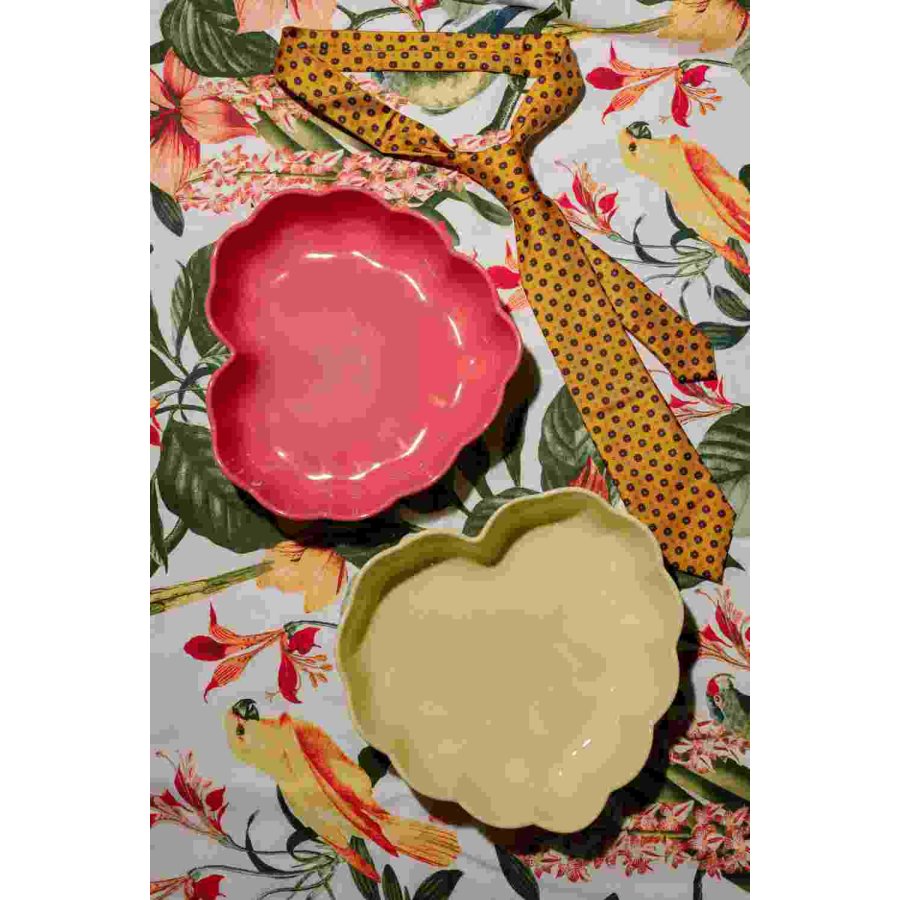 Emile Henry Madeleine Bageform Hjerteformet 24,5x26,5 cm, Vanilje