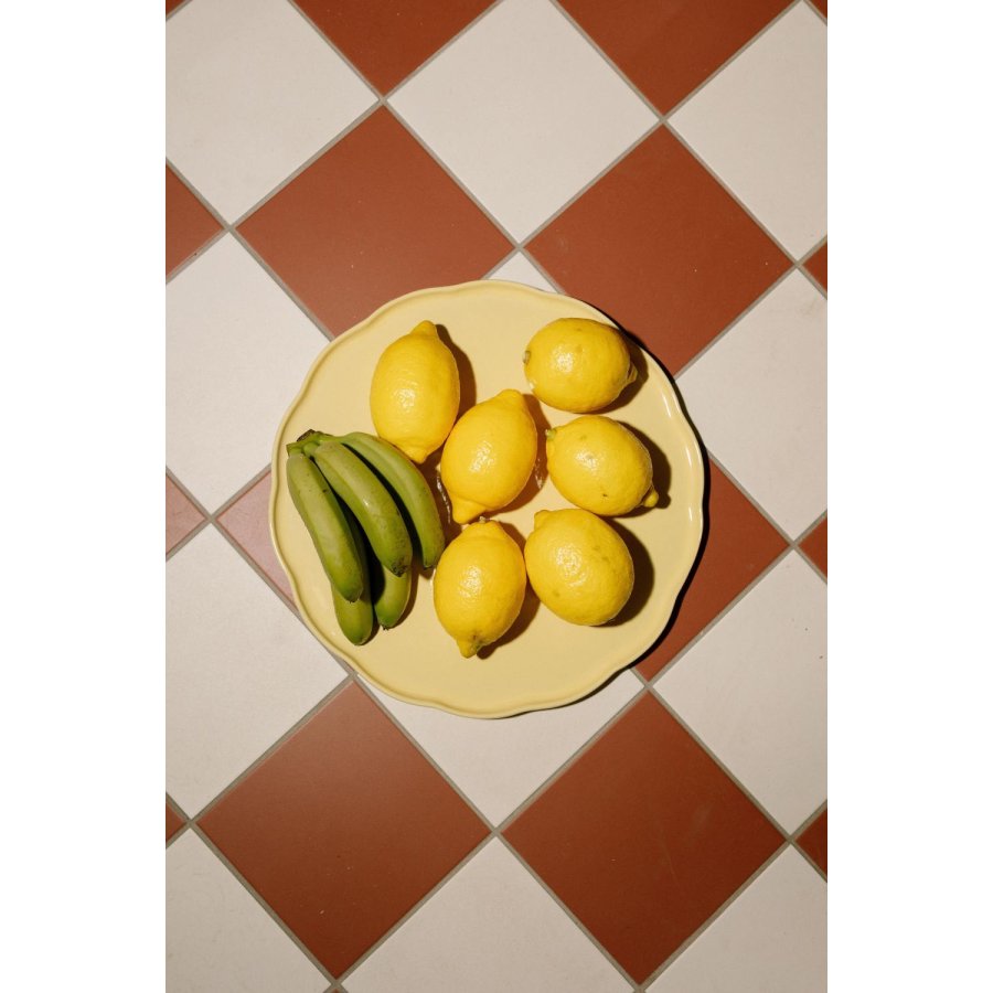 Emile Henry Madeleine Serveringsfad �31 cm, Vanilje