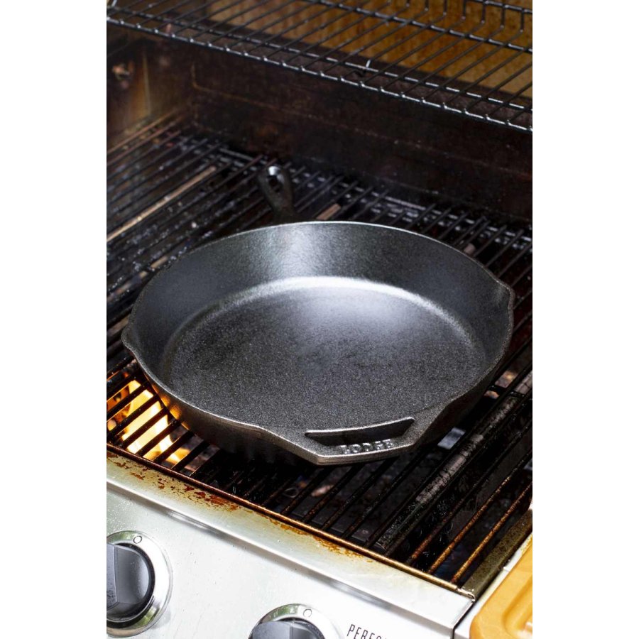Lodge Classic Collection Stegepande 30 cm, Sort