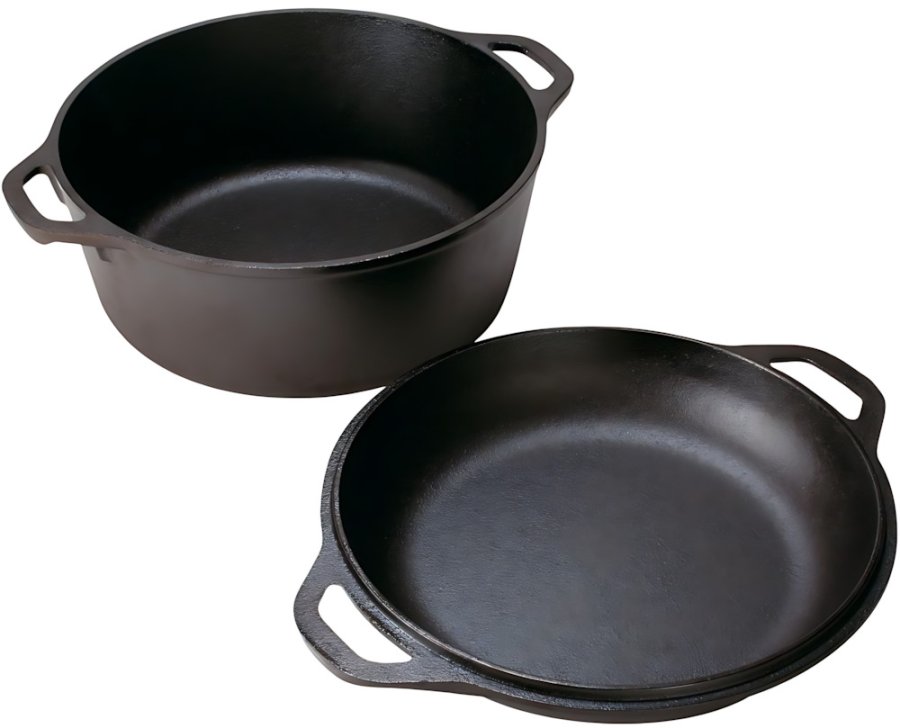 Lodge Classic Gryde 26 cm/4,7 L, Sort