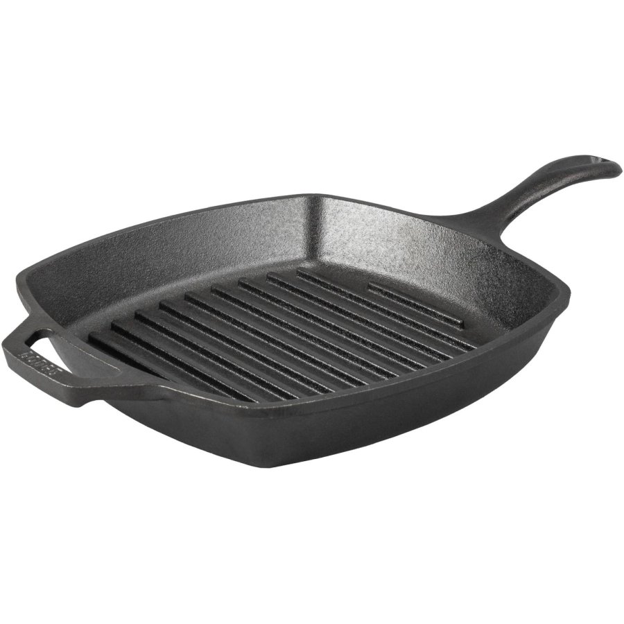 Lodge Classic Collection Grillpande 27 cm, Sort