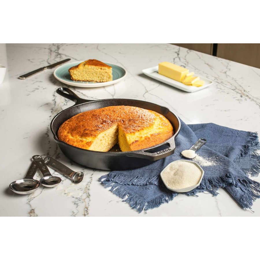 Lodge Classic Collection Stegepande 26 cm, Sort