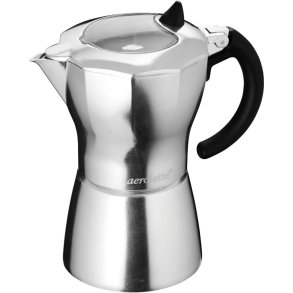 aerolatte Espressokocher fr 6 Tassen, Aluminium