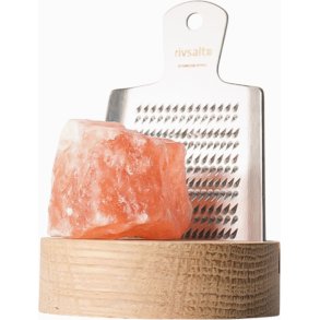 Rivsalt Zoutsteen met Rasp 40 g, Original Himalaya
