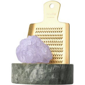 Rivsalt Zoutsteen met Rasp 40 g, Persian Blue