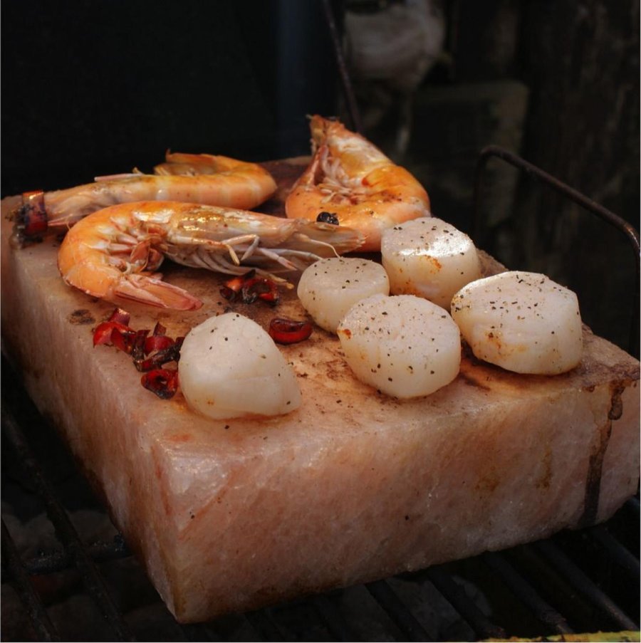 Rivsalt BBQ Pro Salzblock 20x15 cm, Himalaya