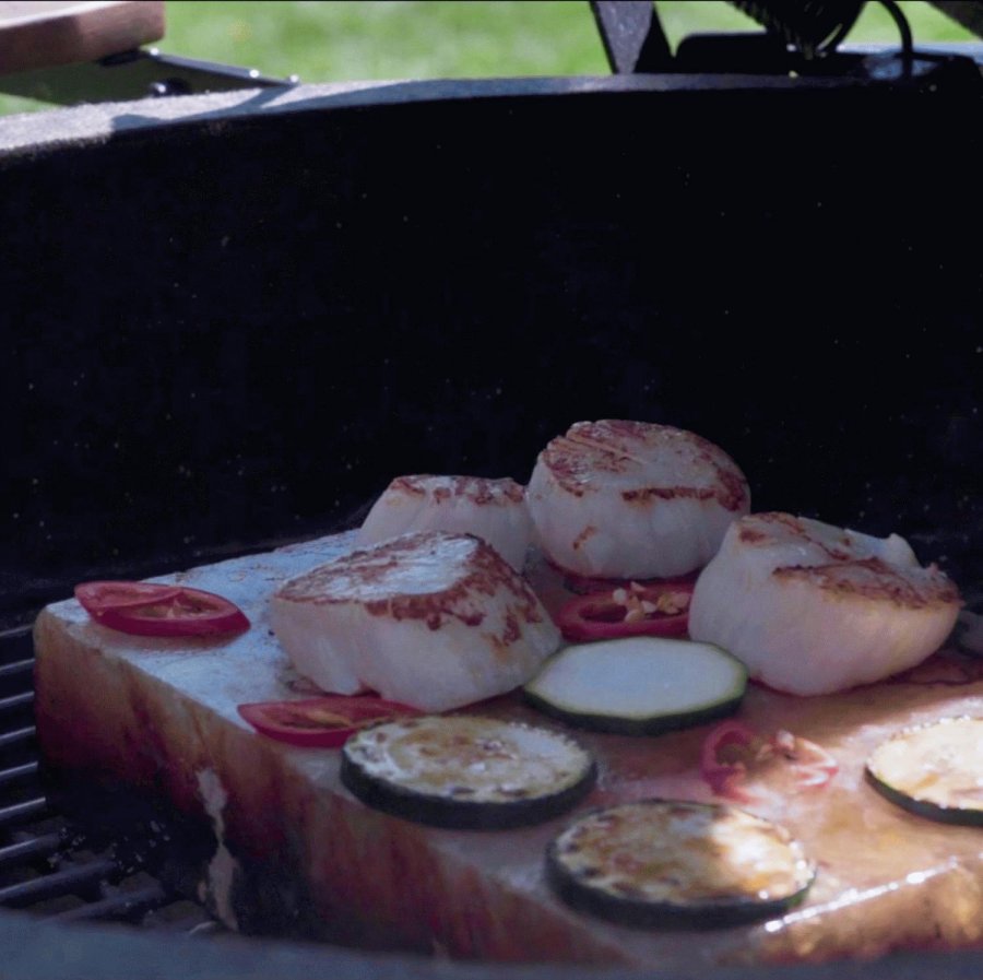 Rivsalt BBQ Pro Saltblokke m. Bakke 8,5 kg, Himalaya