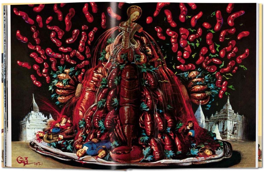Taschen Coffee Table Book Dalí Les dîners de Gala