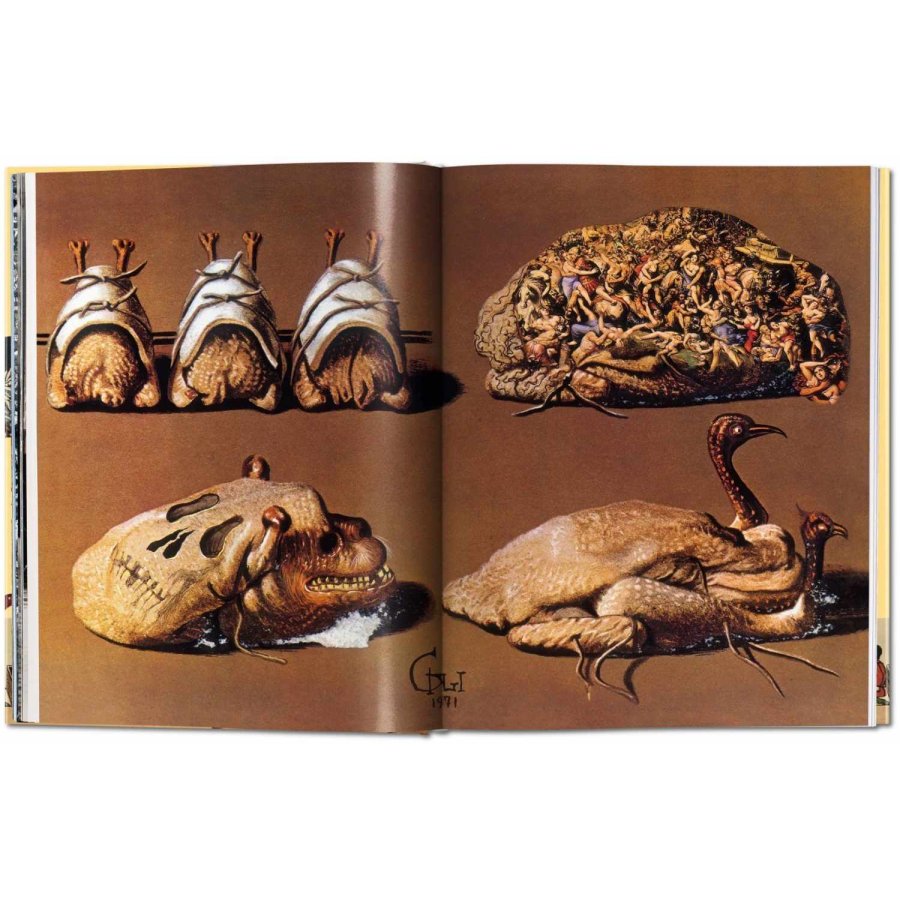 Taschen Coffee Table Book Dalí Les dîners de Gala