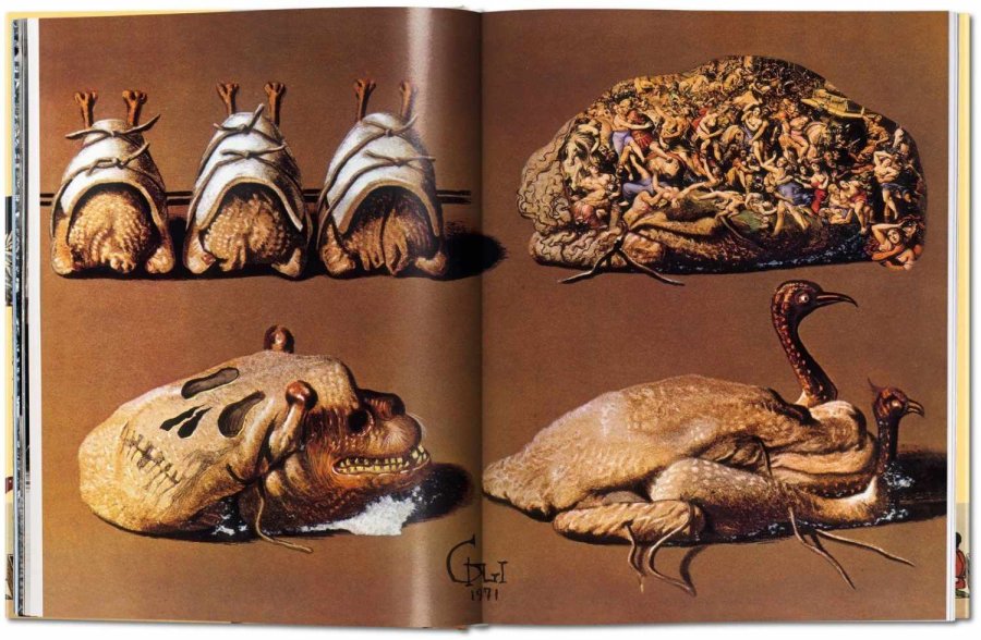 Taschen Coffee Table Book Dalí Les dîners de Gala