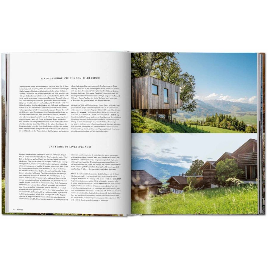 Taschen Coffee Table Book Great Escapes Alps The Hotel Book