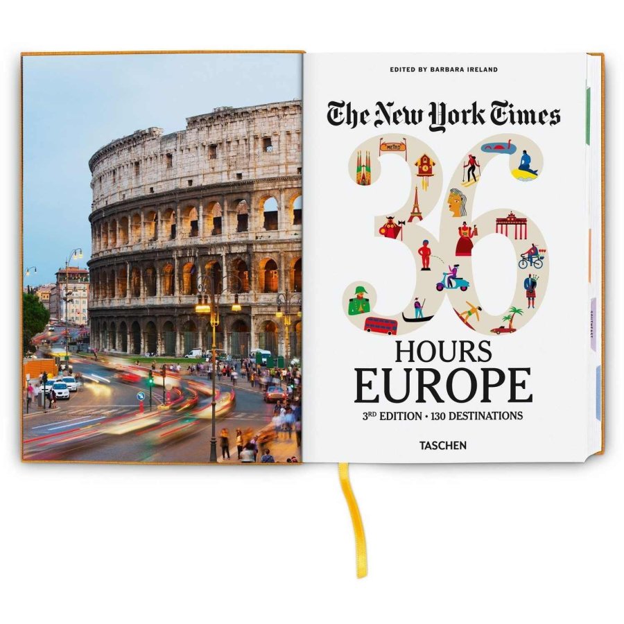 Taschen Coffee Table Book The New York Times 36 Hours Europe 3rd Edition