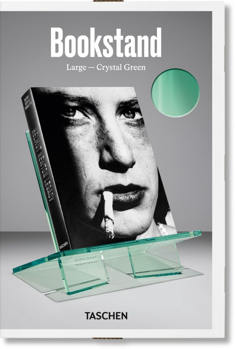 Taschen Bogstand L, Crystal Green