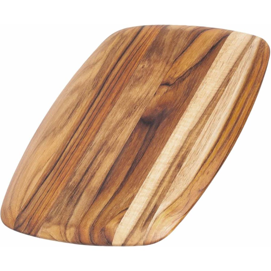 Teakhaus Rounded Edges Servierbrett 20x30,5 cm, Teak