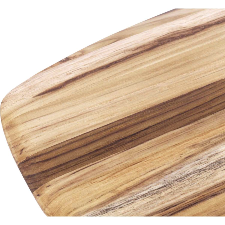 Teakhaus Rounded Edges Servierbrett 28x41 cm, Teak