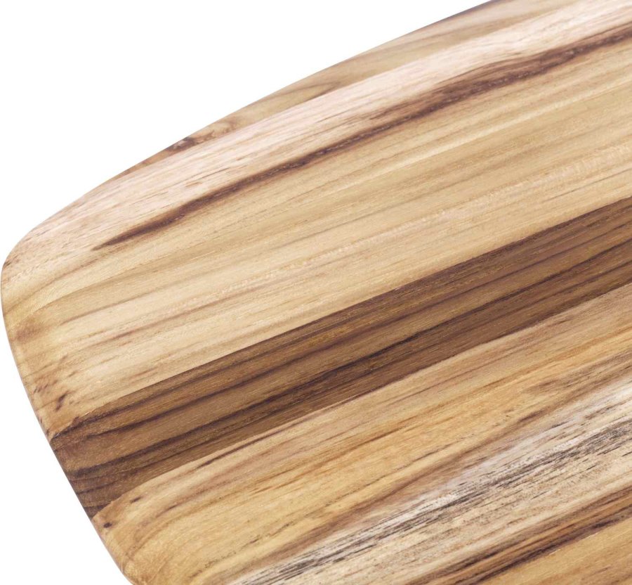 Teakhaus Rounded Edges Servierbrett 28x41 cm, Teak