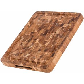 Teakhaus Butcher Block Schneidebrett 30,5x42 cm, Teak