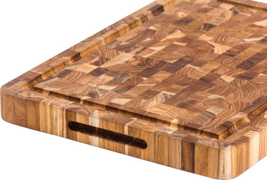 Teakhaus Butcher Block Schneidebrett 30,5x42 cm, Teak