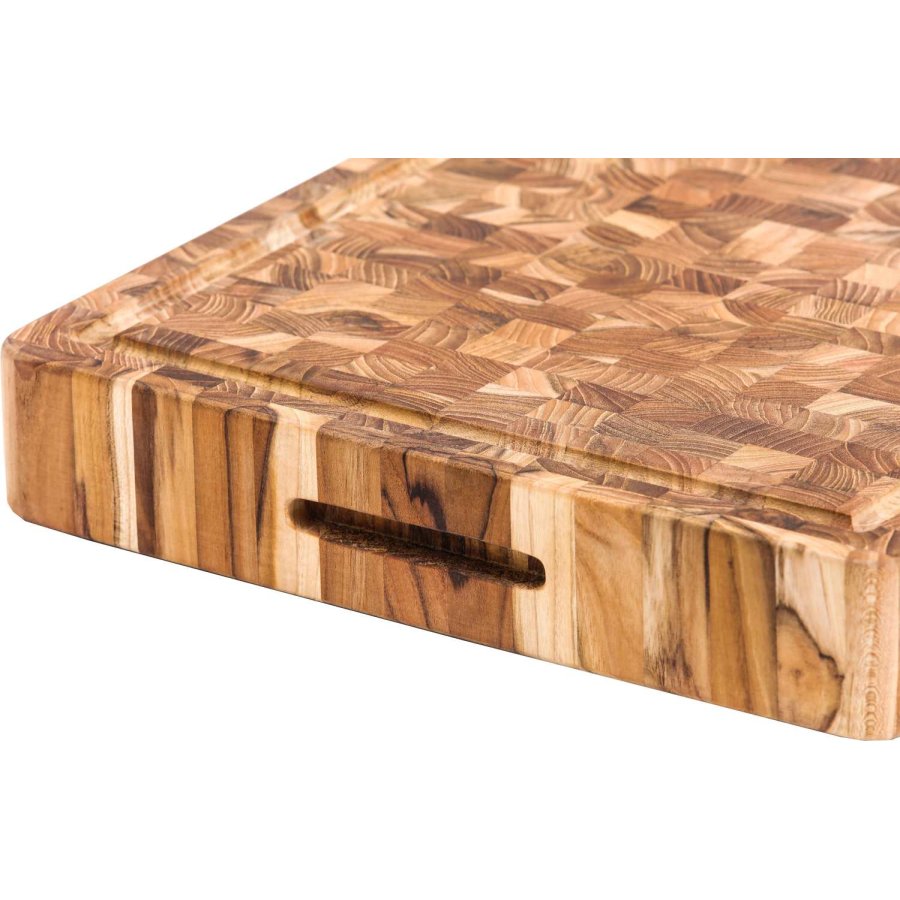 Teakhaus Butcher Block Schneidebrett 36x52 cm, Teak