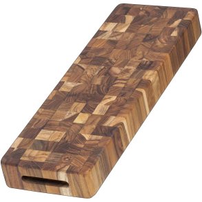 Teakhaus Butcher Block Schneidebrett 15x46 cm, Teak