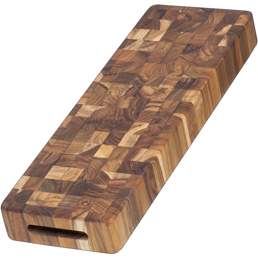 Teakhaus Butcher Block Schneidebrett 15x46 cm, Teak