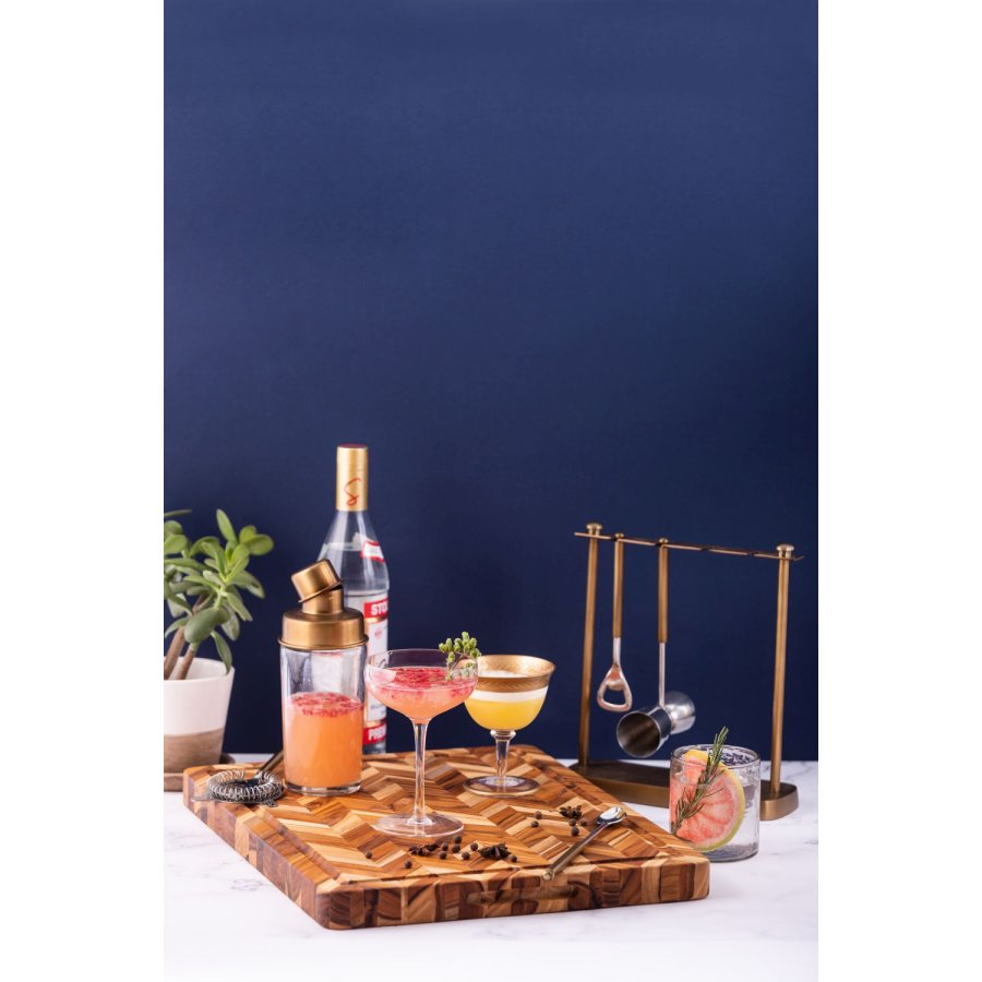 Teakhaus Herringbone Schneidebrett 41x51 cm, Teak