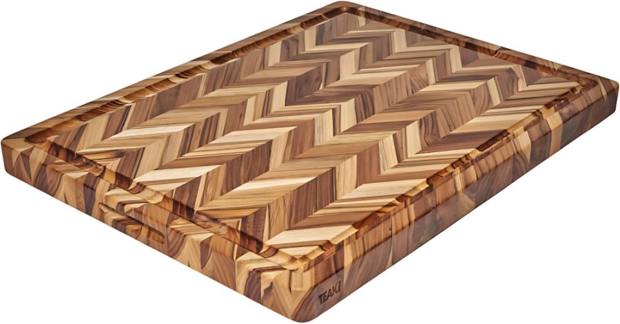 Teakhaus Herringbone Schneidebrett 45,5x61 cm, Teak