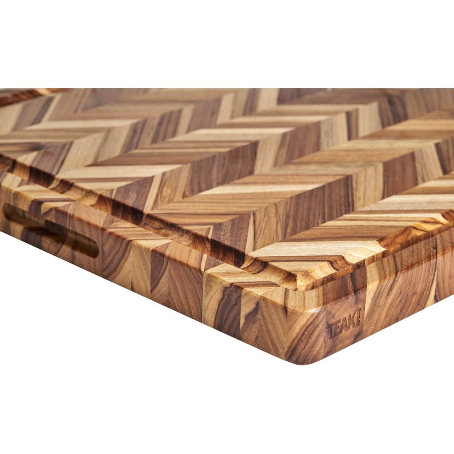 Teakhaus Herringbone Schneidebrett 45,5x61 cm, Teak
