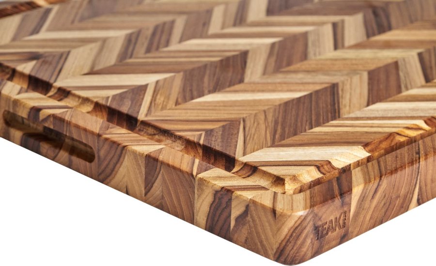 Teakhaus Herringbone Schneidebrett 45,5x61 cm, Teak