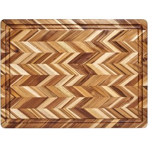 Teakhaus Herringbone Schneidebrett 45,5x61 cm, Teak