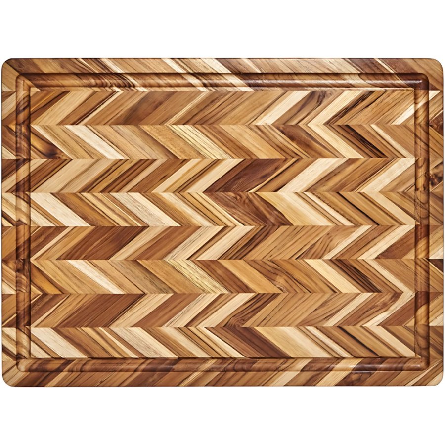 Teakhaus Herringbone Schneidebrett 45,5x61 cm, Teak