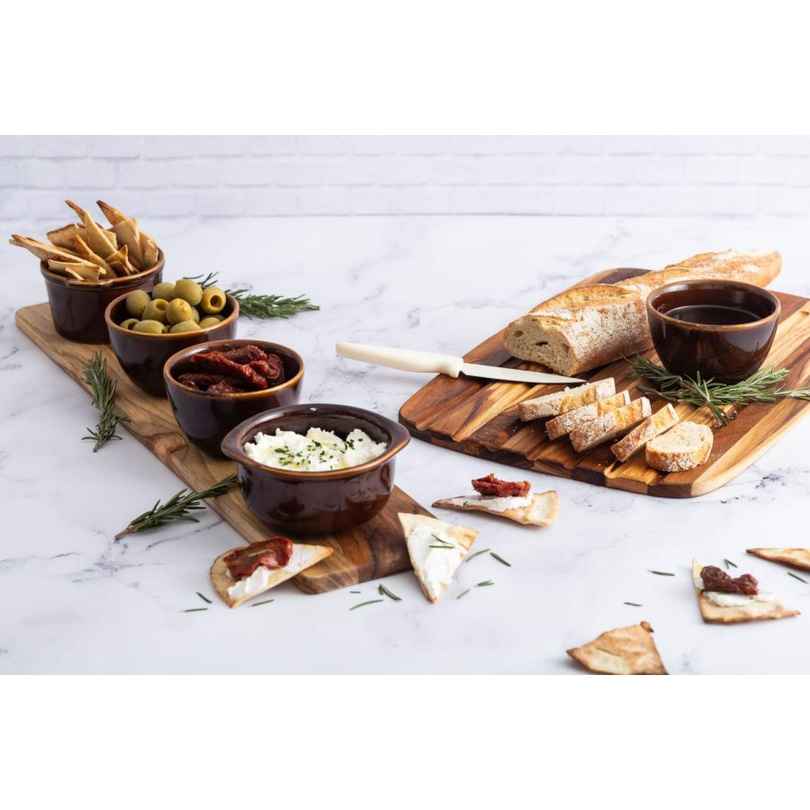 Teakhaus Essential Bread Schneidebrett 28x41 cm, Teak