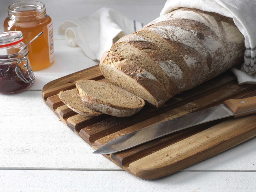 Teakhaus Essential Bread Schneidebrett 28x41 cm, Teak