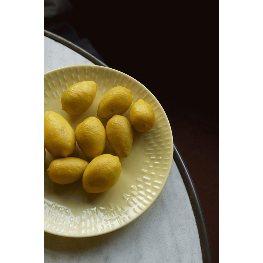 aida Confetti Tallerken 27,5 cm, Gul