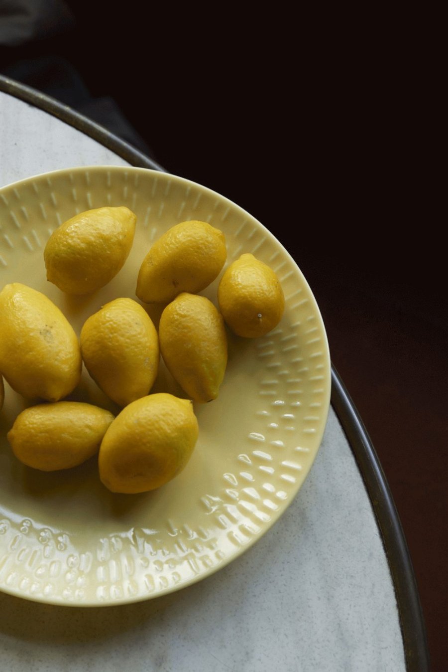 aida Confetti Tallerken 27,5 cm, Gul