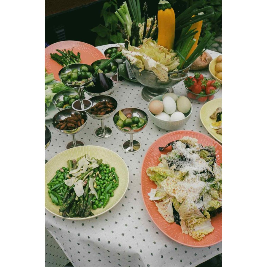 aida Confetti Pastatallerken 23 cm, Gul