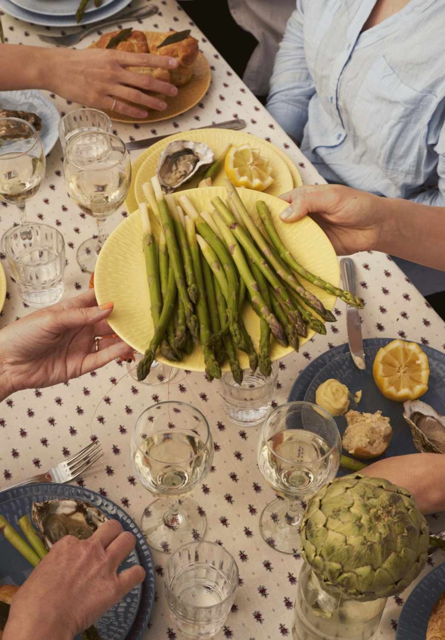 aida Confetti Tallerken 24 cm, Gul