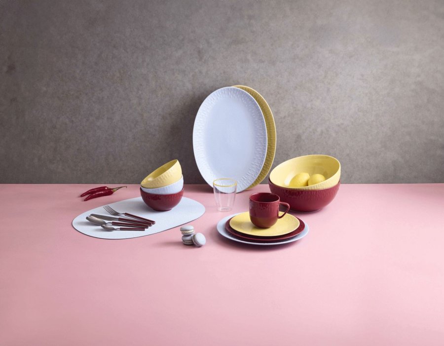 aida Confetti Sk�l �24,5 cm, Gul